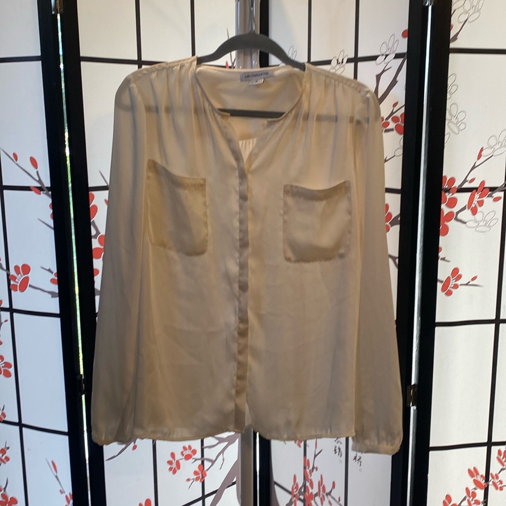 Ivory dress top.